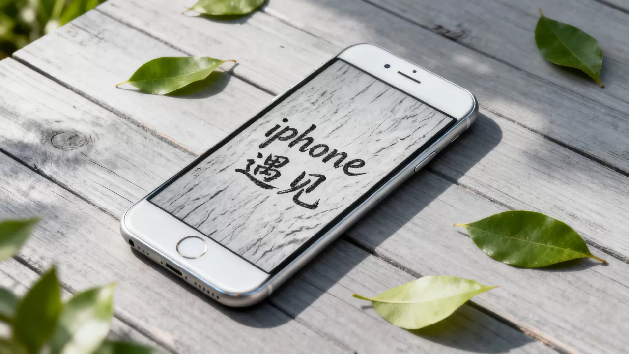 iphone遇见是什么意思，iphone遇见