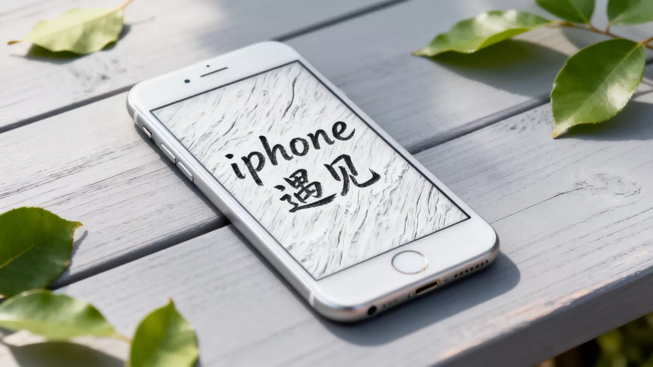 iphone遇见是什么意思，iphone遇见