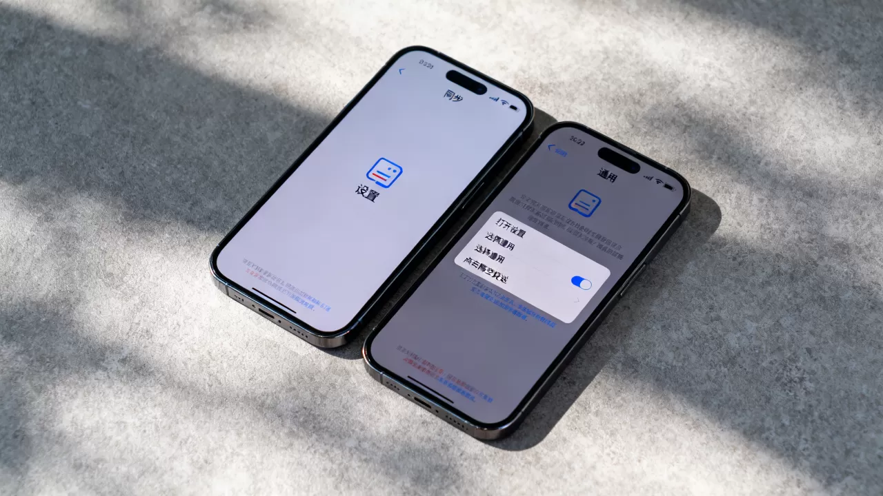 iPhone之间如何同步数据？iPhone同步设置