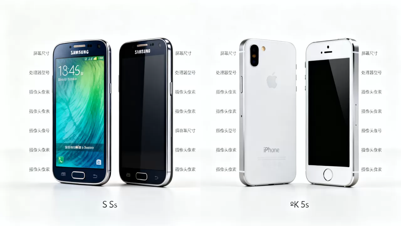 三星s4对比iphone5s哪个好，三星s4和iphone5s区别