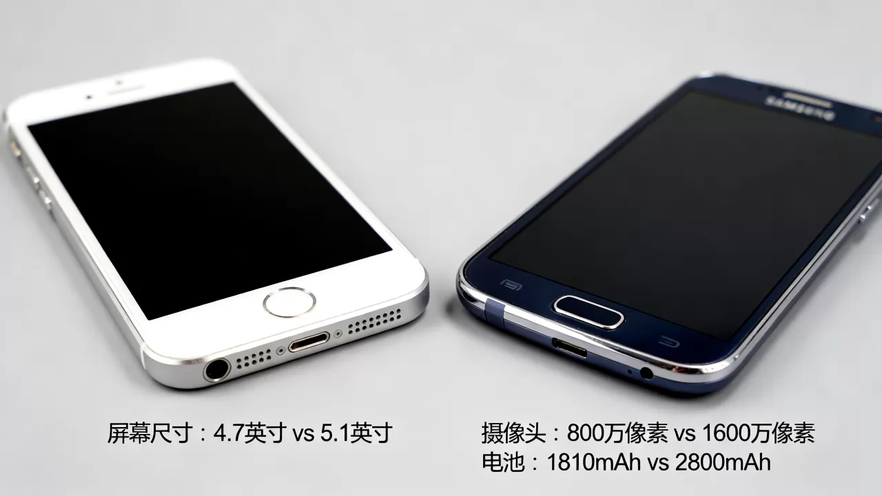 iphone6与三星s5对比，iphone6和三星s5哪个更值得购买