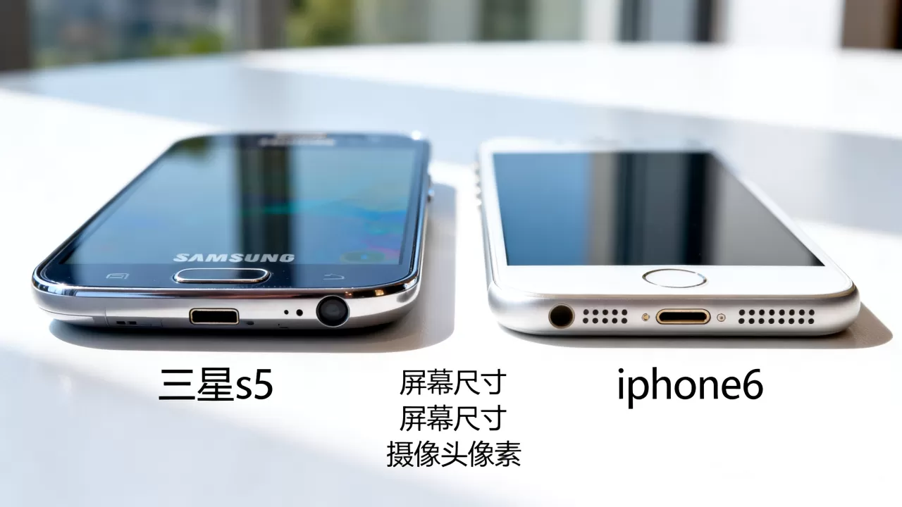 三星s5对比iphone6，三星s5和iphone6哪个好