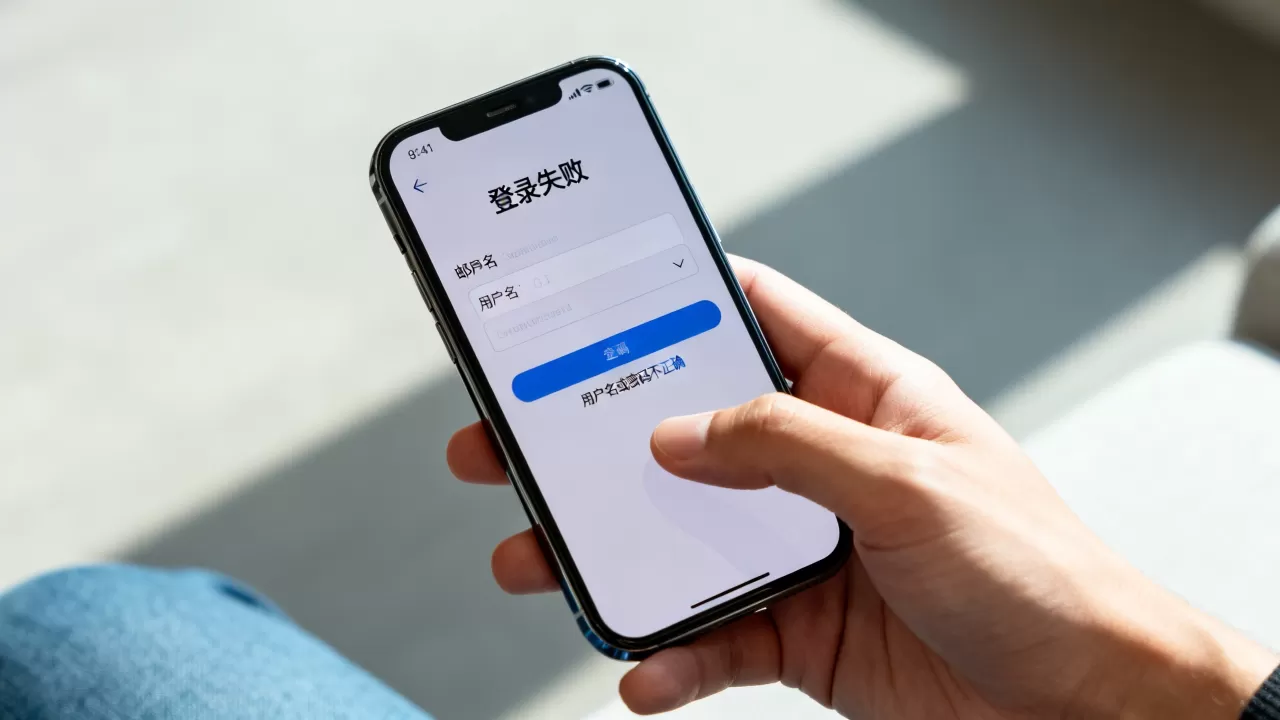 iphone邮箱用户名或密码不正确怎么办，iphone邮箱登录失败