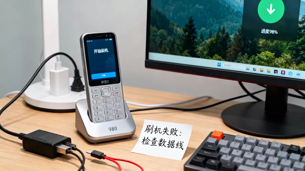 9780刷机教程，9780刷机失败怎么办