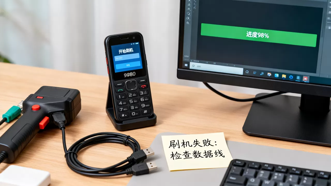 9780刷机教程，9780刷机失败怎么办