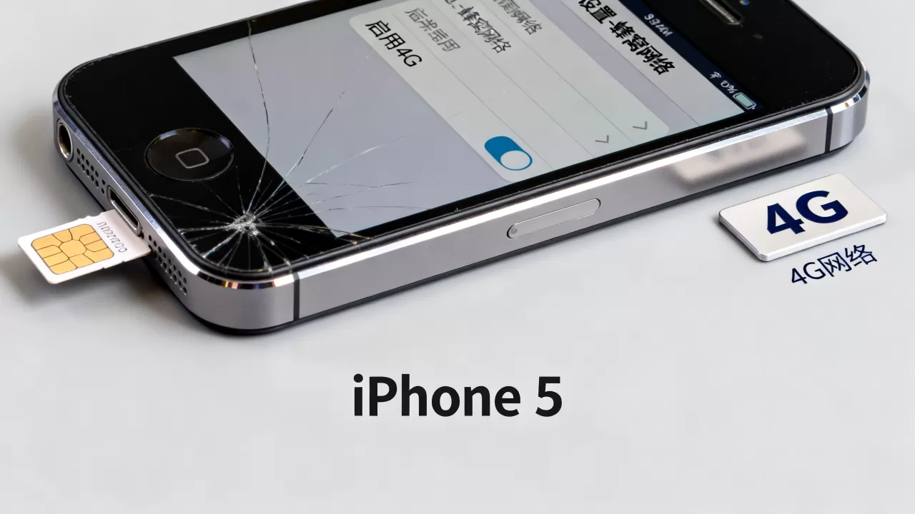 为什么iphone5不能用4g，iphone5支持4g网络吗
