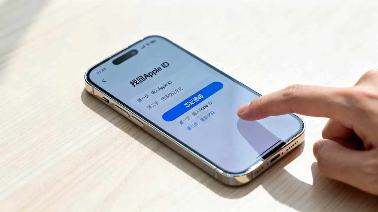 iPhone ID密码忘了怎么办，苹果账号密码找回方法