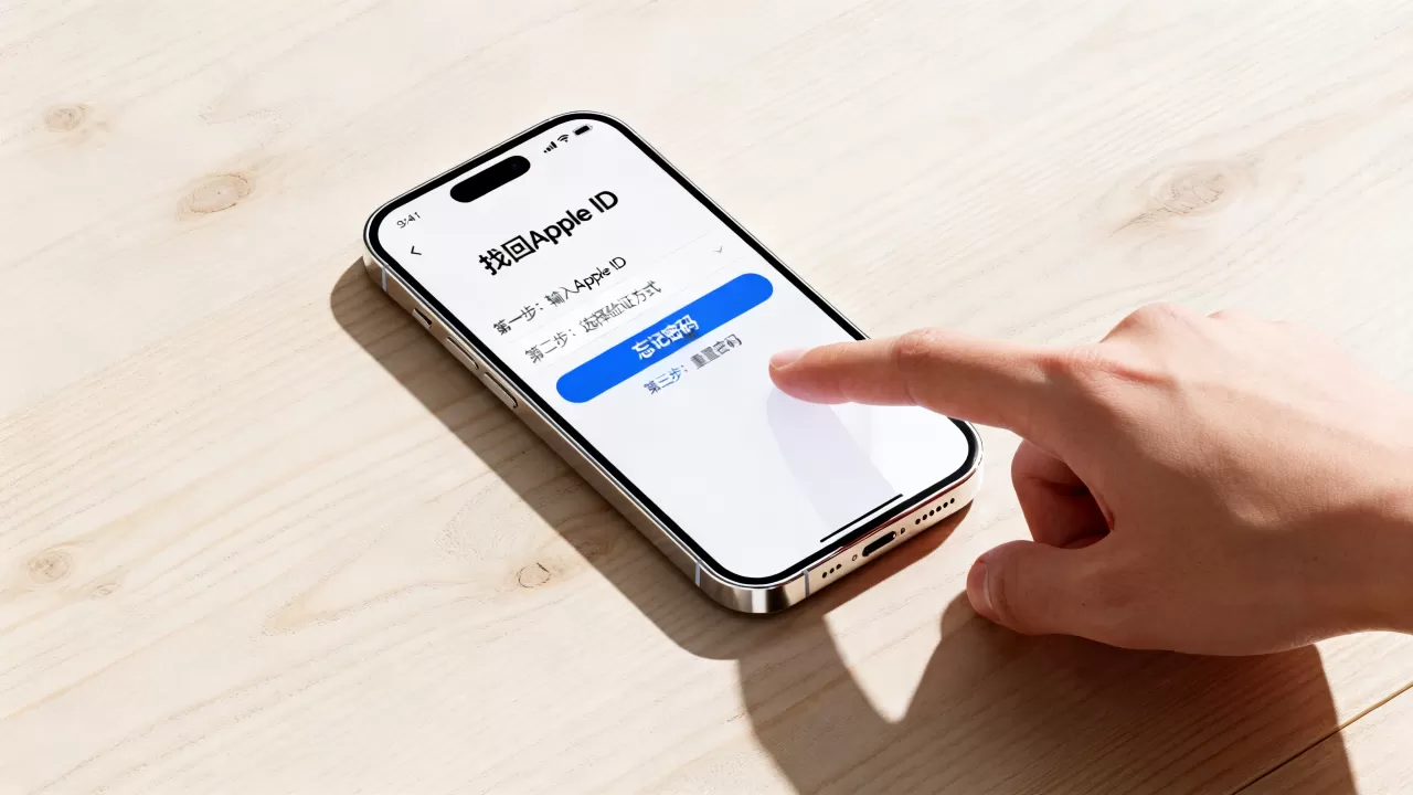 iPhone ID密码忘了怎么办，苹果账号密码找回方法