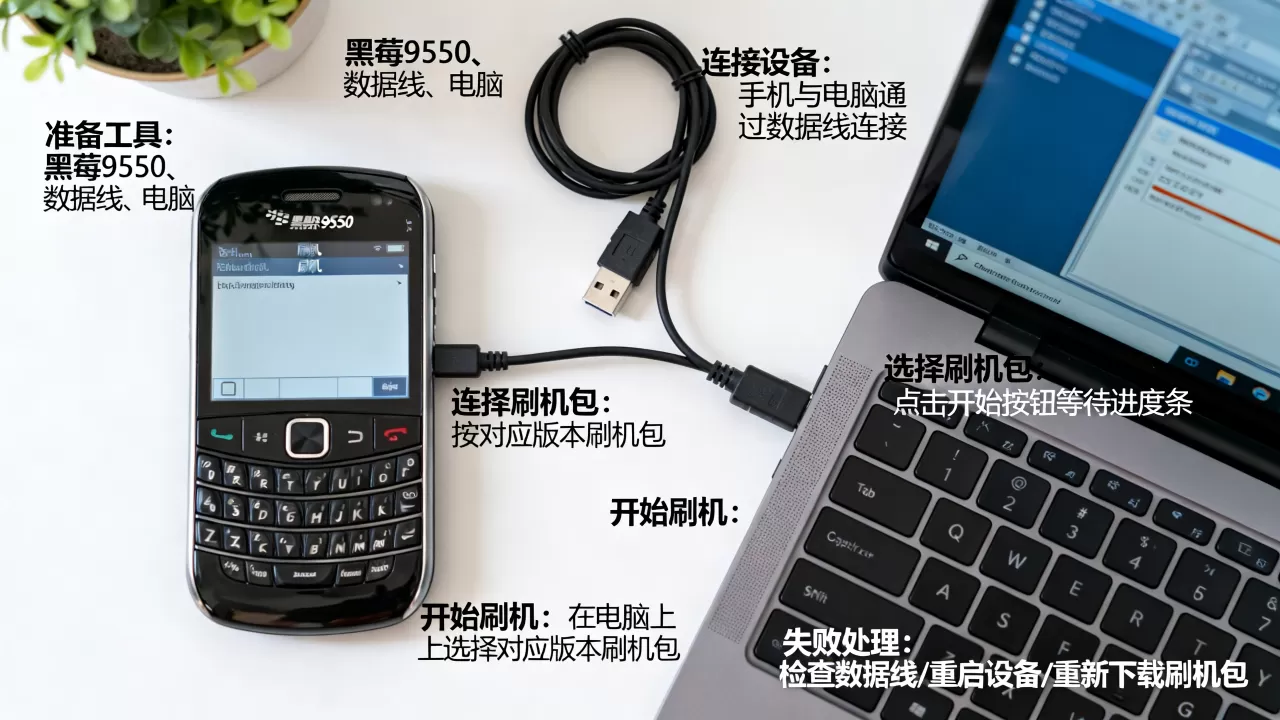 黑莓9550刷机教程，黑莓9550刷机失败怎么办
