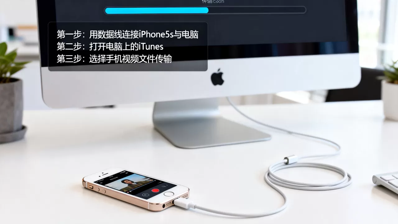 怎么把iphone5s视频传到电脑，iphone5s视频导入电脑教程