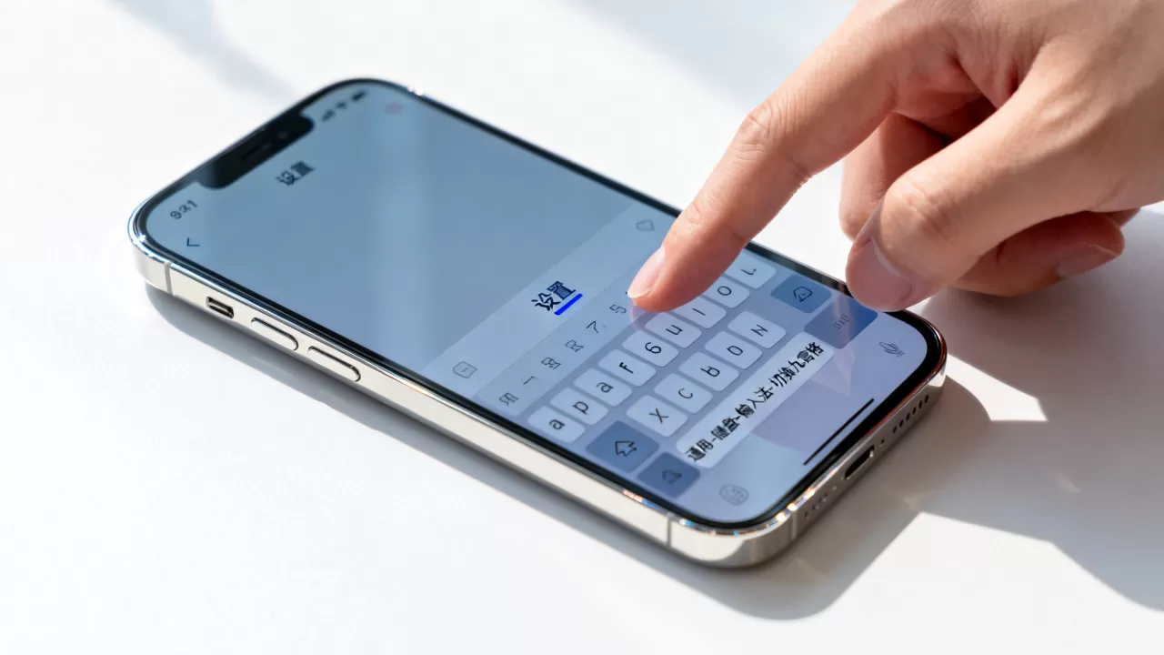 iphone输入法没有九宫格怎么办，iphone输入法怎么切换九宫格