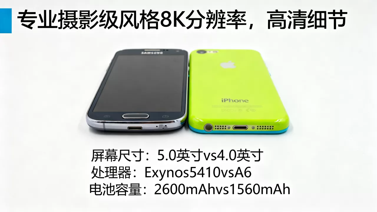 三星s4和iphone5c怎么选，三星s4和iphone5c对比