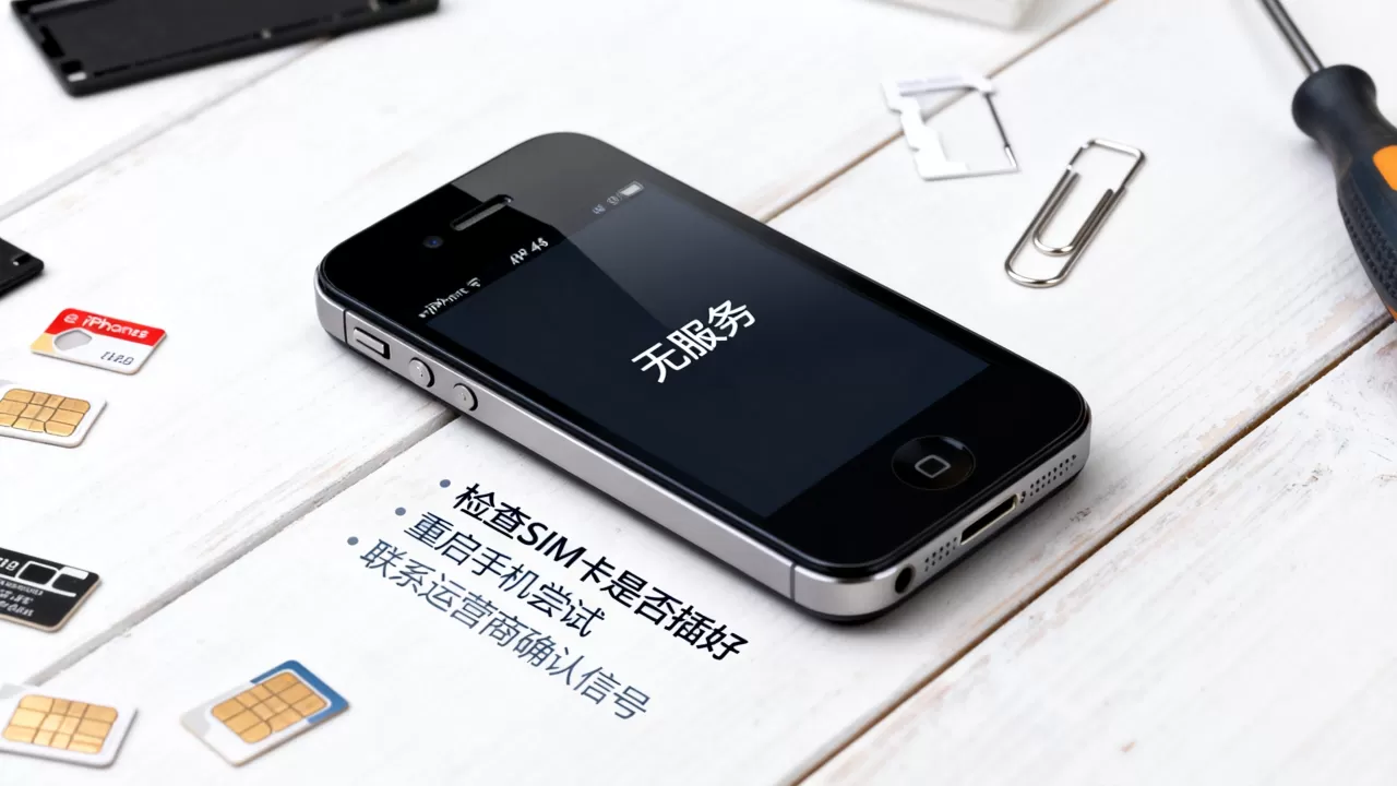iphone4s电信4g无服务怎么办，iphone4s电信4g无服务