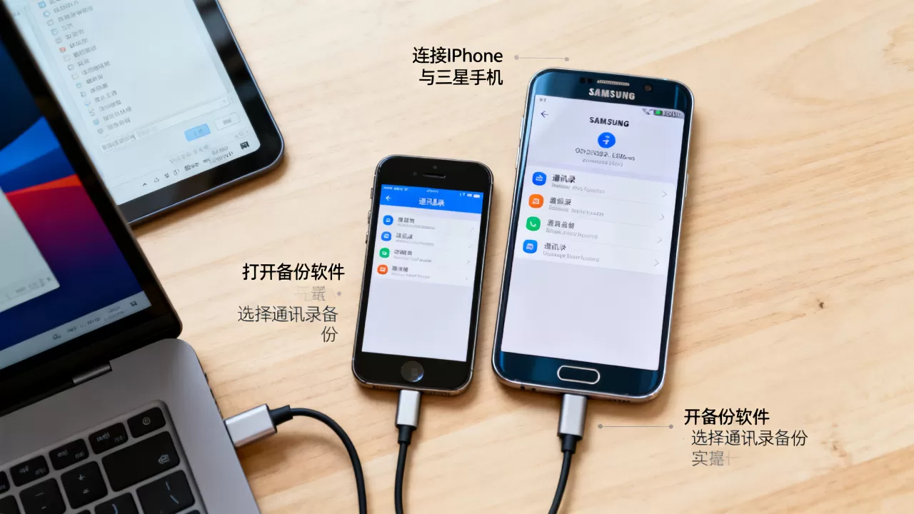 iphone备份三星手机通讯录怎么备份，三星手机通讯录备份