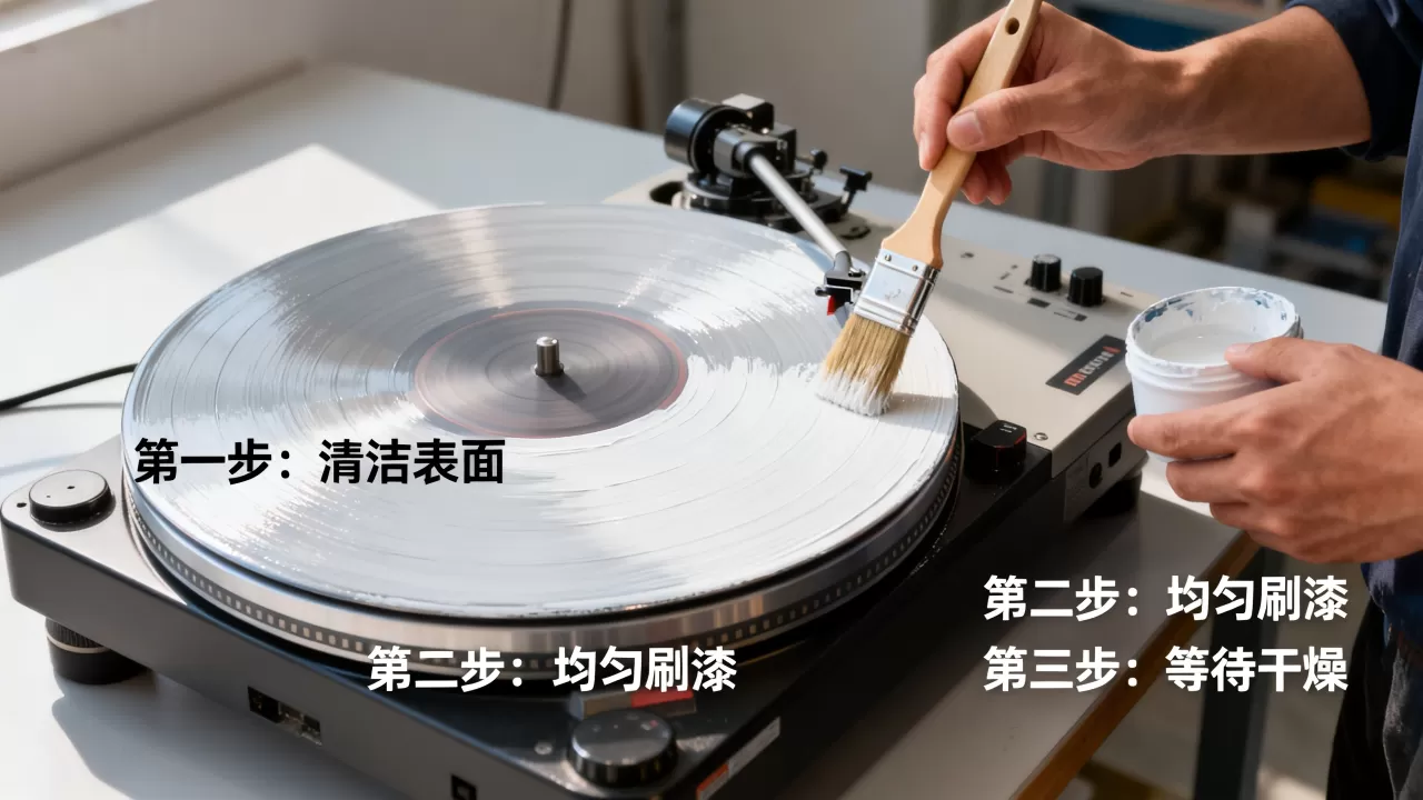 转头机怎么刷，转头机刷漆技巧
