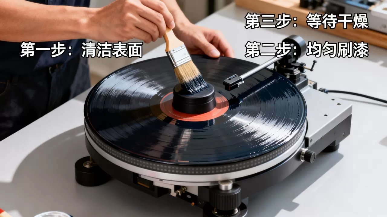 转头机怎么刷，转头机刷漆技巧