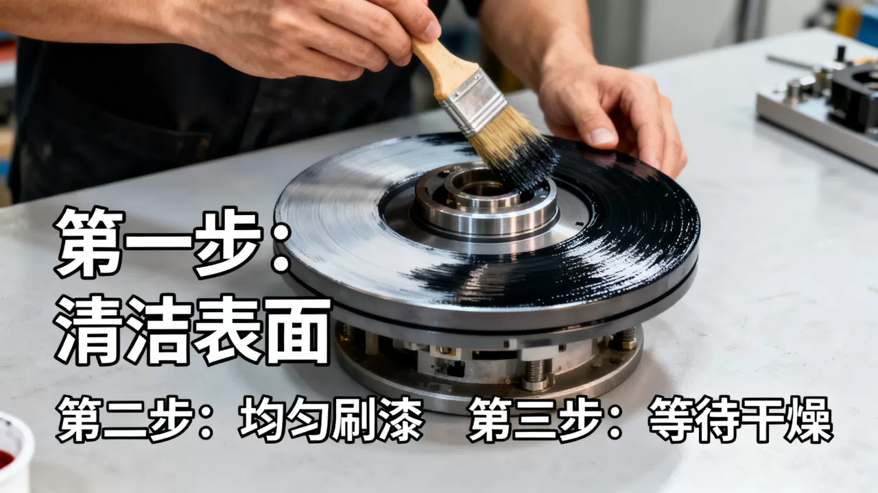 转头机怎么刷，转头机刷漆技巧