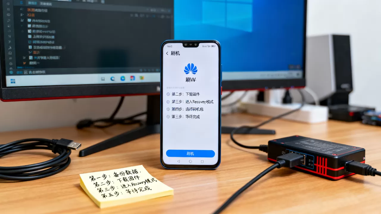 华为4.1.1刷机教程，华为手机刷机失败怎么办