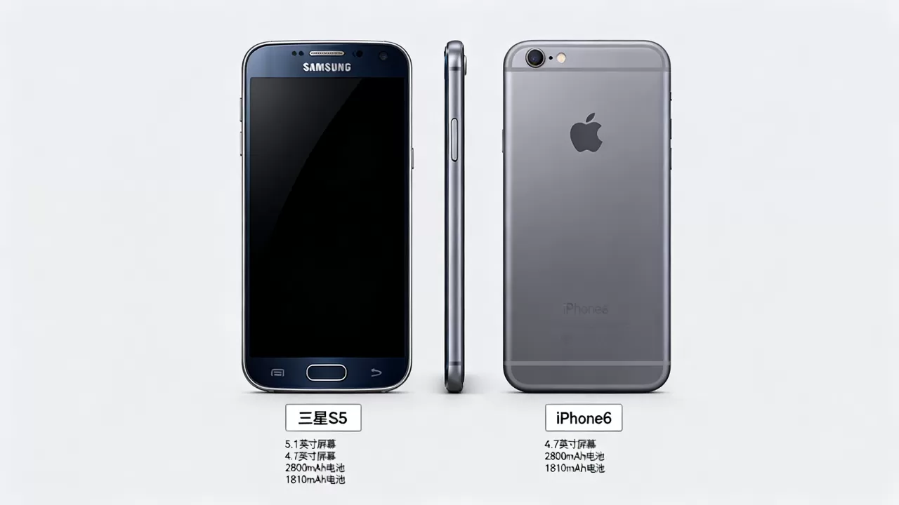 三星s5和iphone6对比，三星s5和iphone6哪个更好