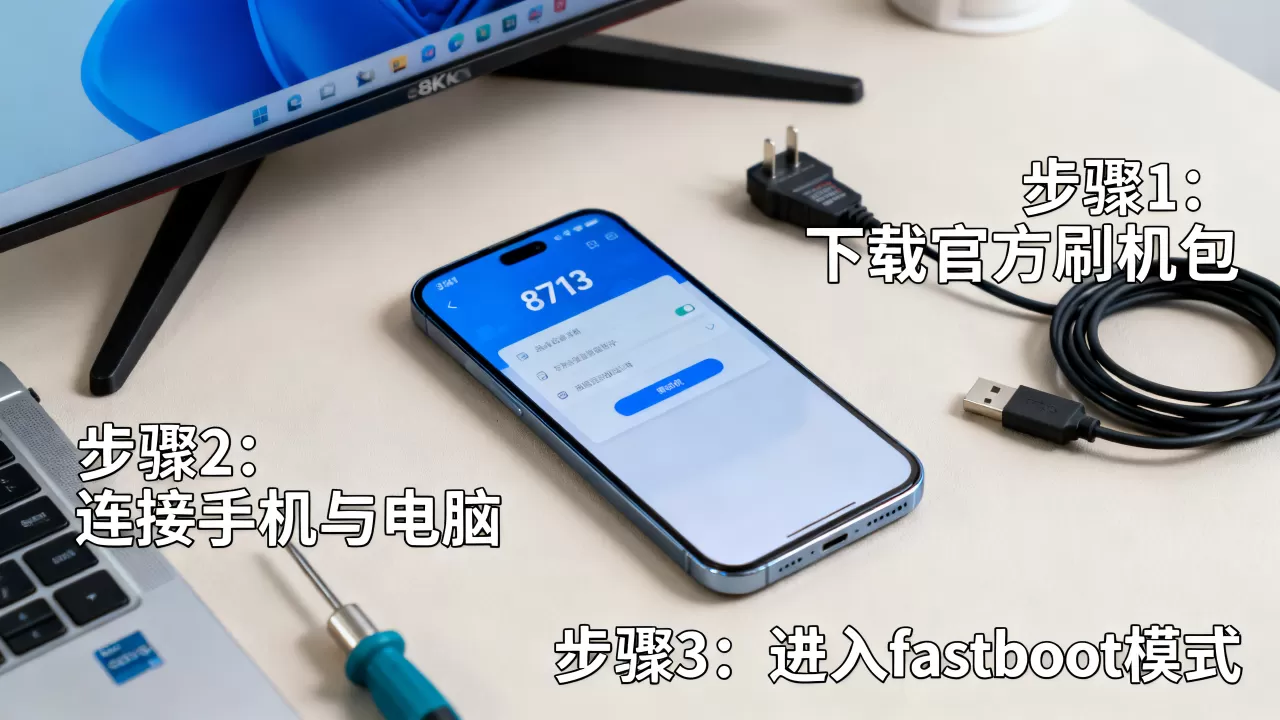 8713官方刷机教程，8713手机刷机失败怎么办