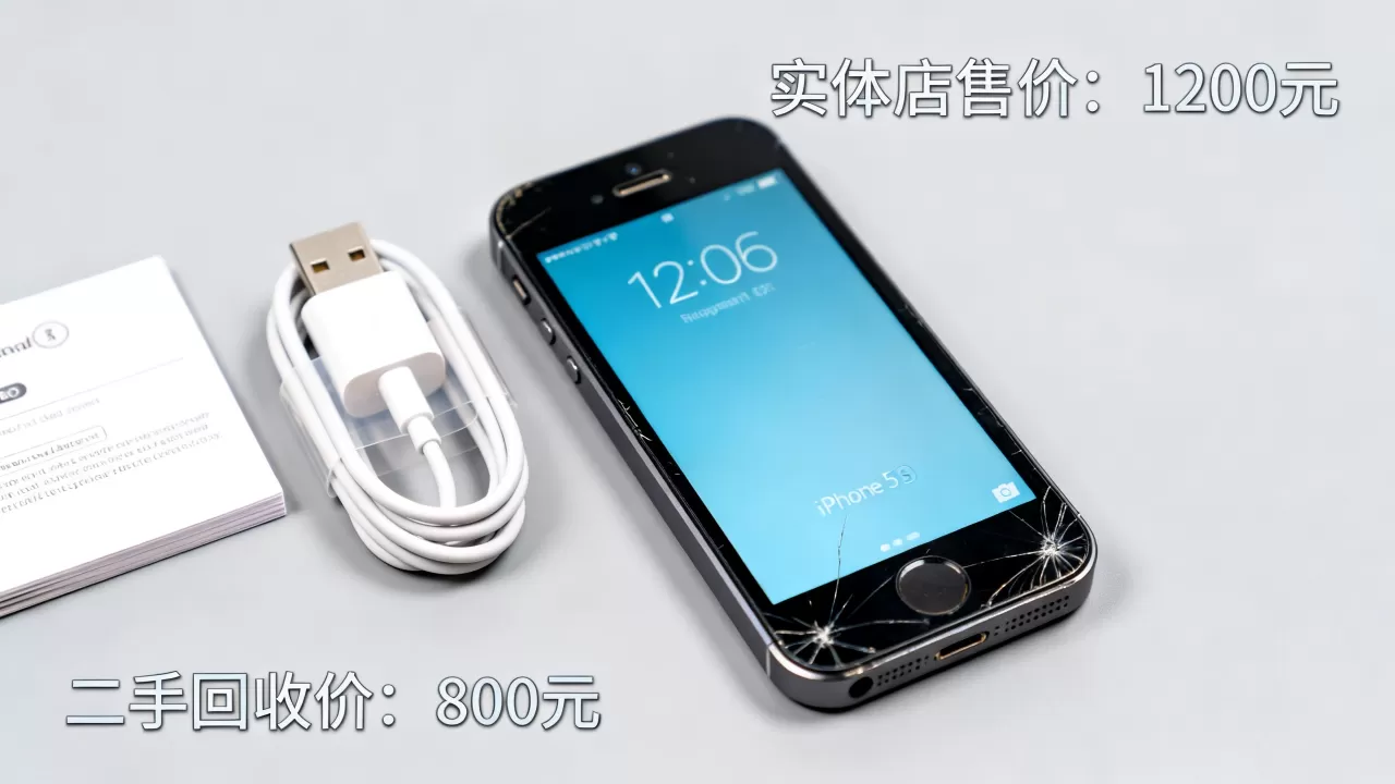 实体店iphone5s多少钱，二手苹果5s最新回收价格