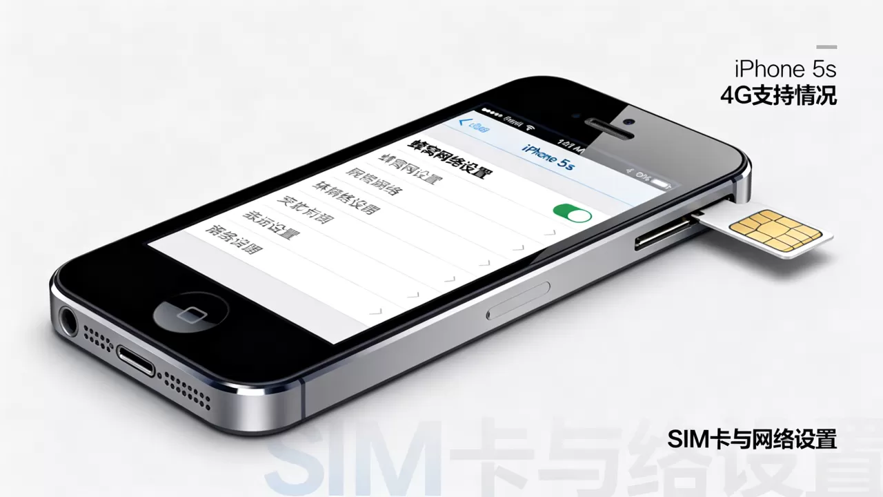 iphone5s怎么不能用4g，iphone5s支持4g网络吗