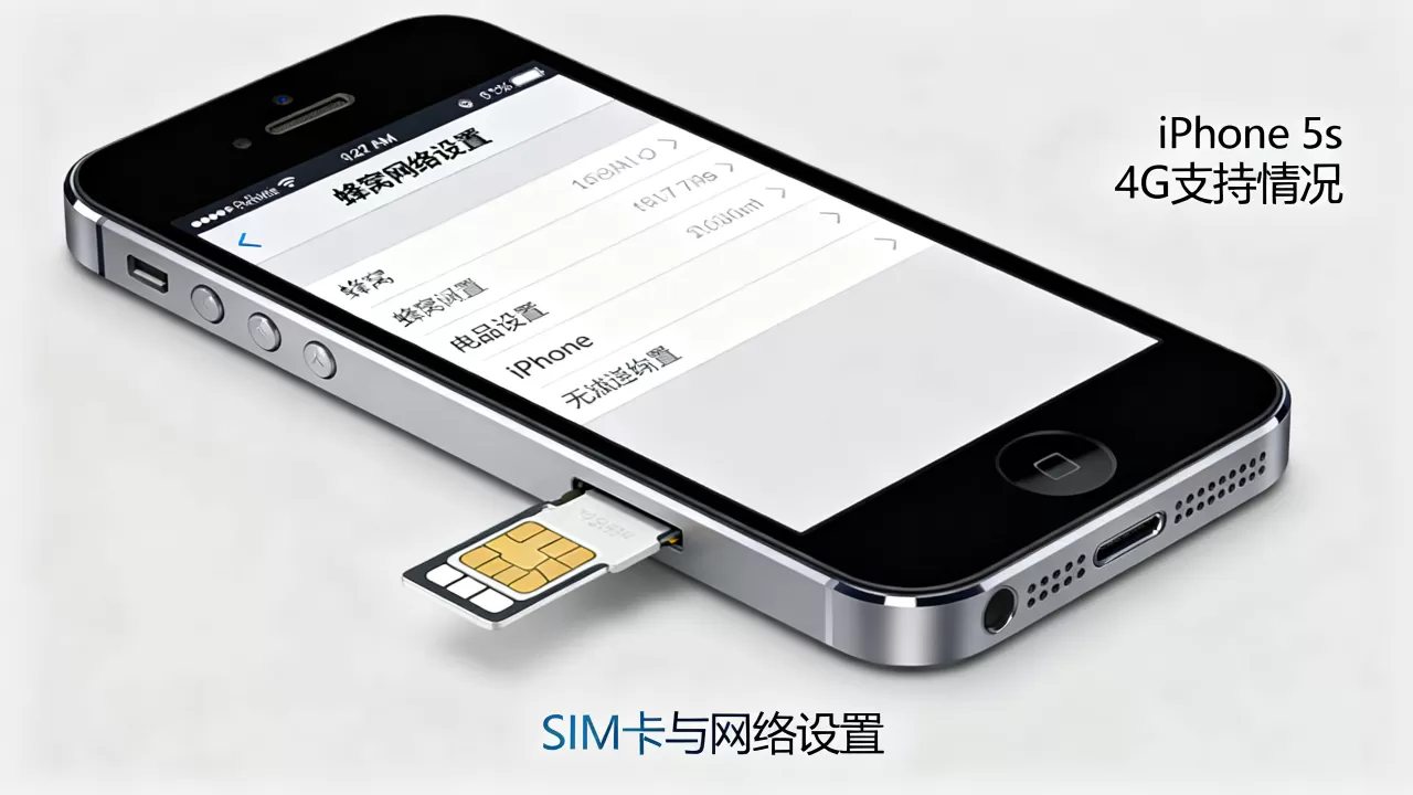 iphone5s怎么不能用4g，iphone5s支持4g网络吗