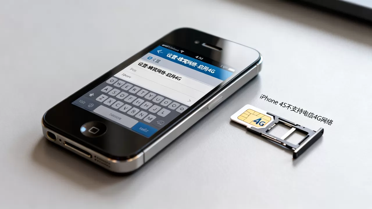 iphone4s用电信4g卡，iphone4s支持电信4g网络吗