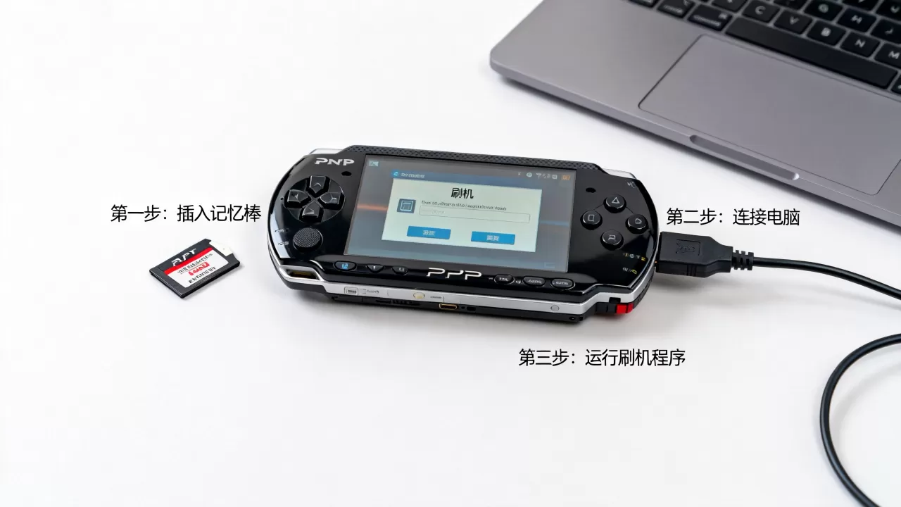 PSP手动刷机教程，PSP怎么刷机