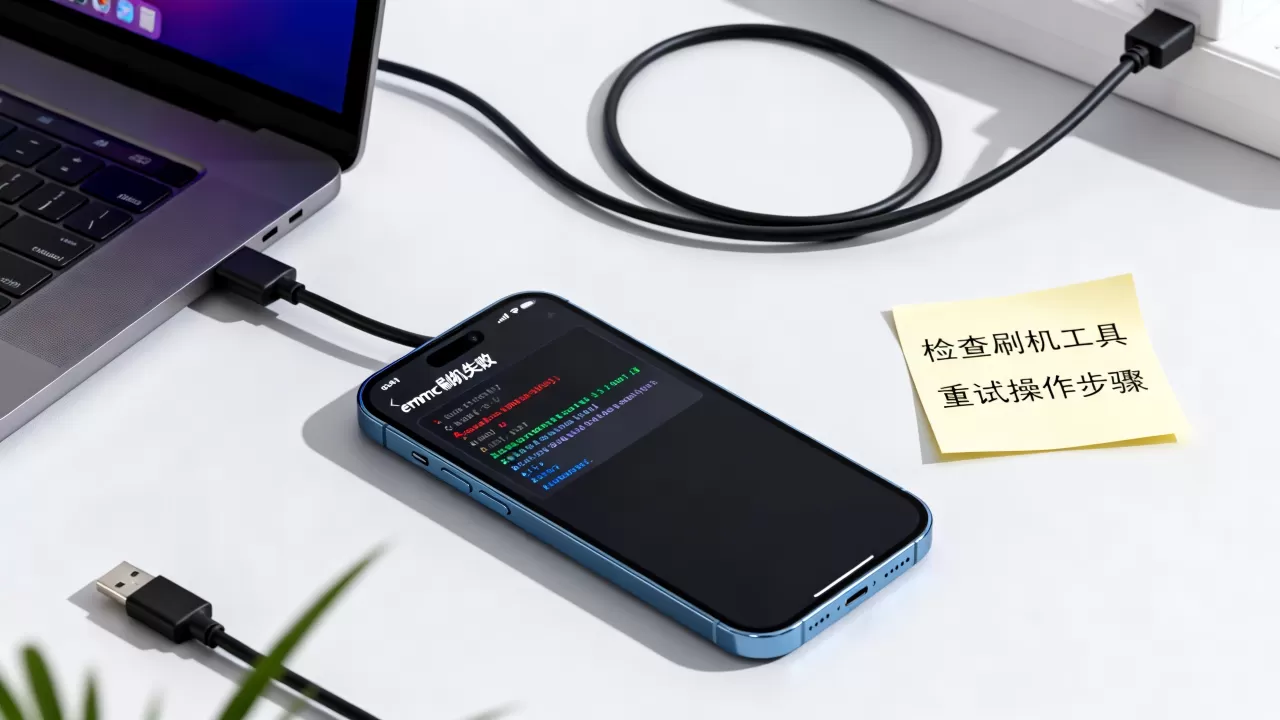 手机emmc刷机失败怎么办，手机emmc刷机