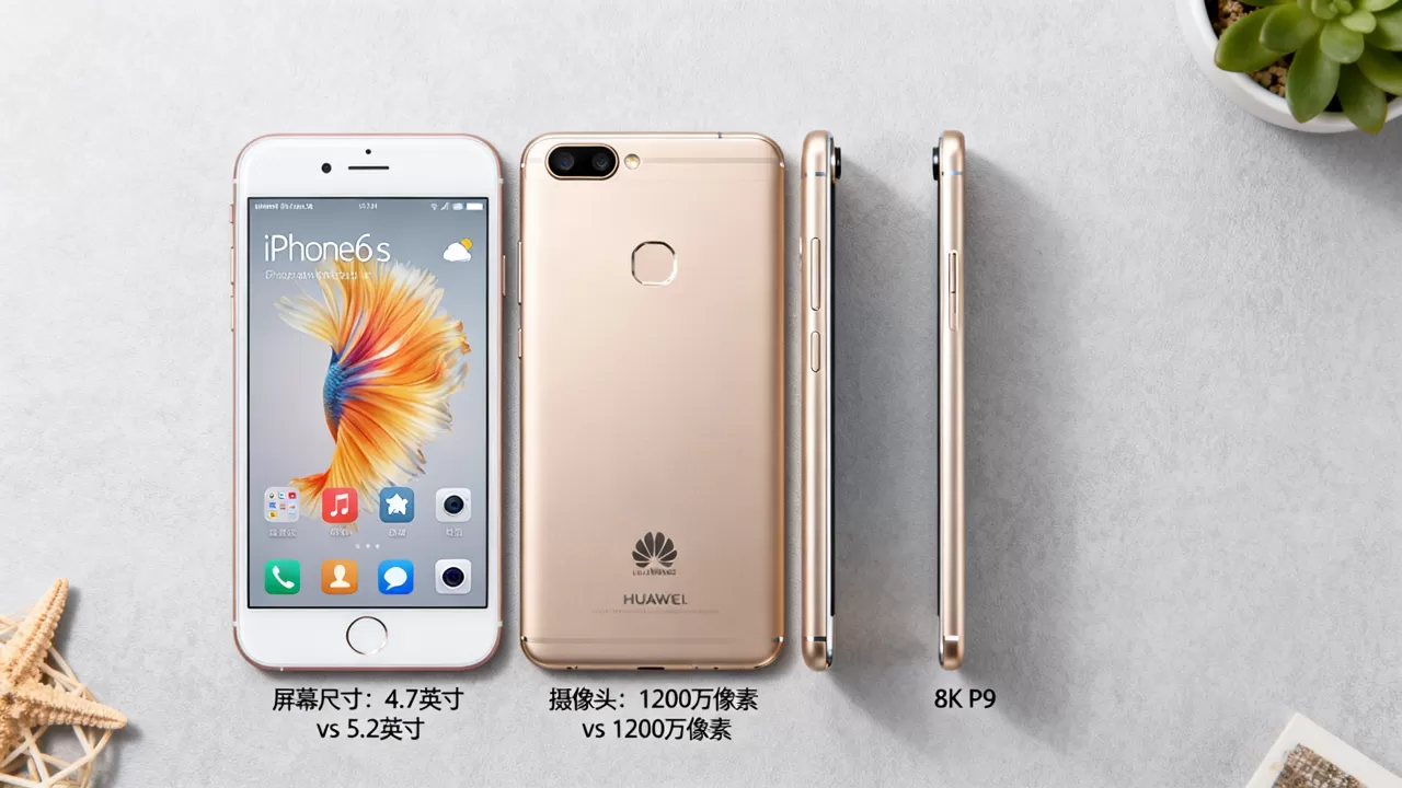 iphone6s和华为p9哪个好，iphone6s和华为p9对比评测