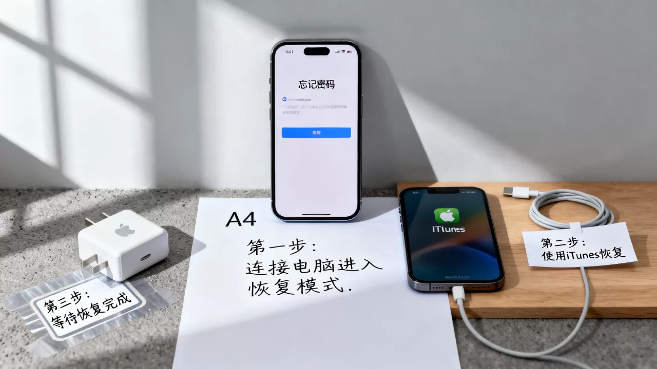 iphone怎么设置解锁密码忘了怎么办，苹果手机忘记锁屏密码如何快速解锁