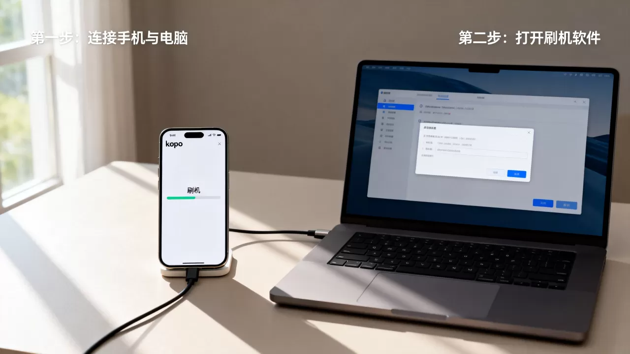 kopo手机刷机教程，kopo手机刷机