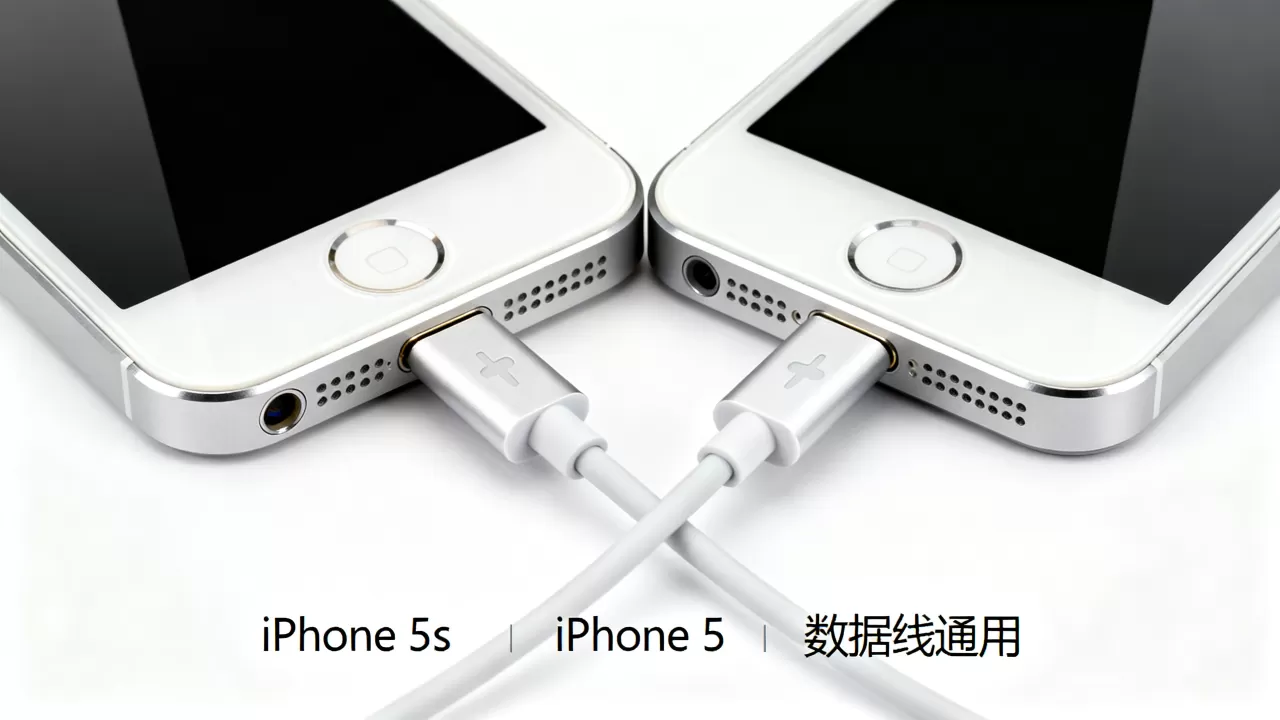iphone5s和5数据线通用吗，苹果5s充电线