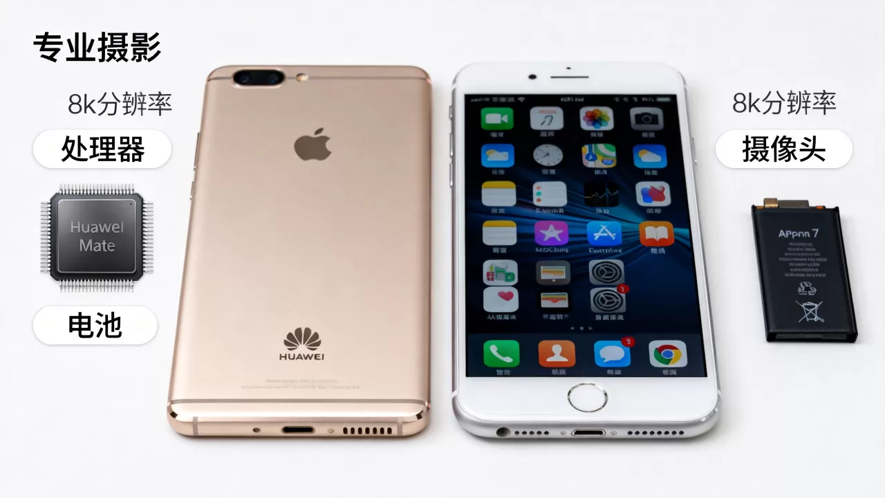 mate9对比iphone7，华为mate9和苹果iphone7哪个好