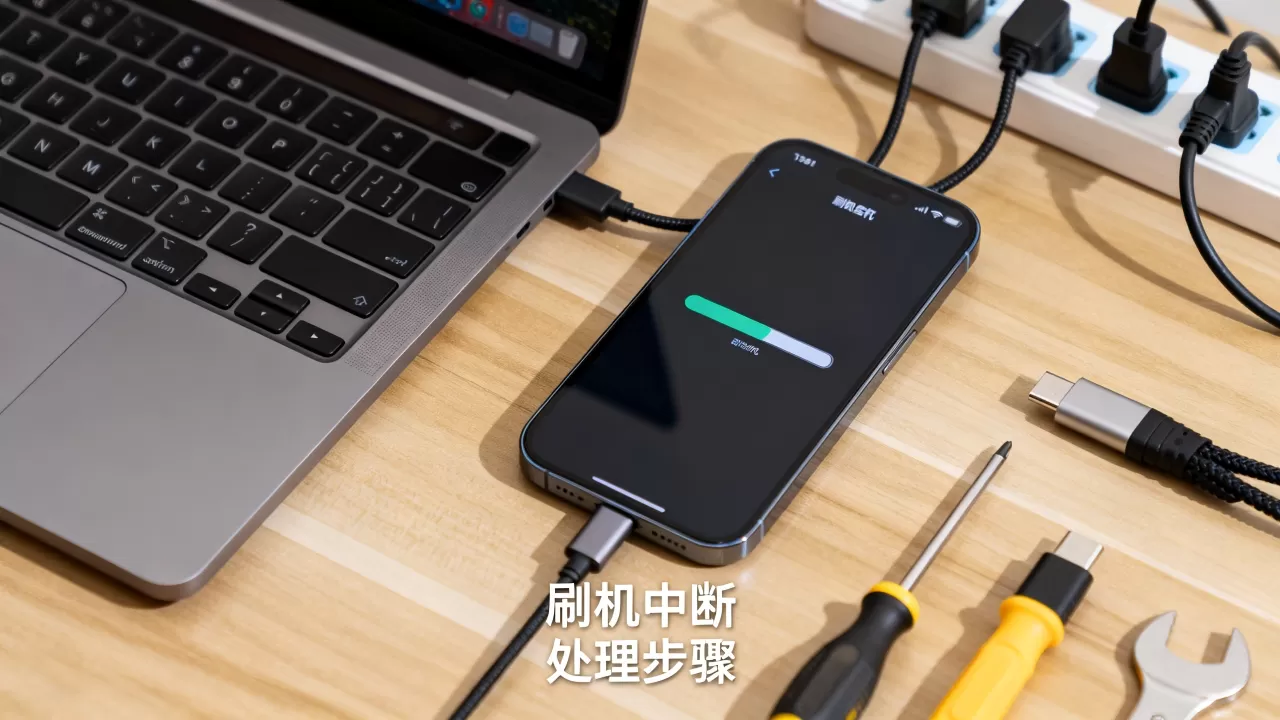 刷机大师中断怎么办，刷机大师中断