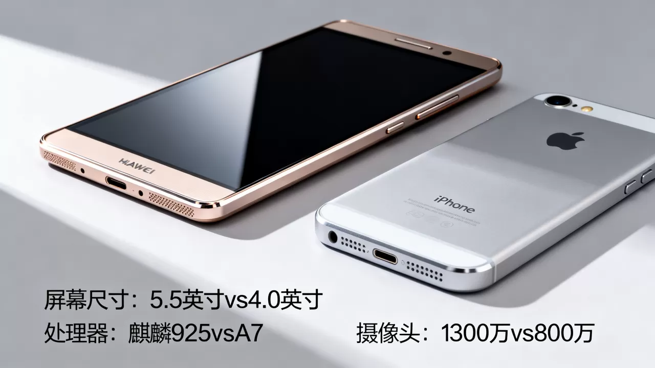 华为mate7和iphone5s哪个好，华为mate7和iphone5s对比