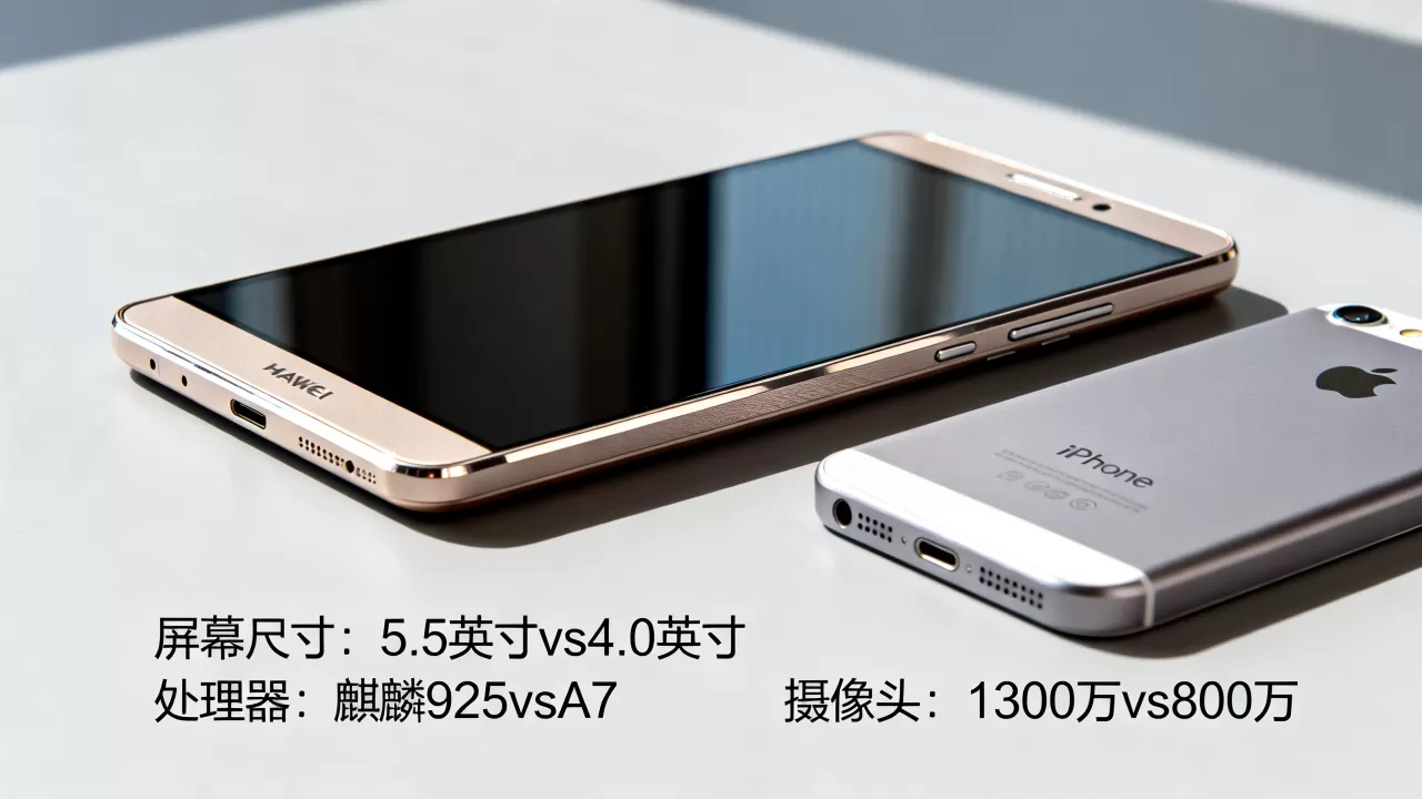 华为mate7和iphone5s哪个好，华为mate7和iphone5s对比