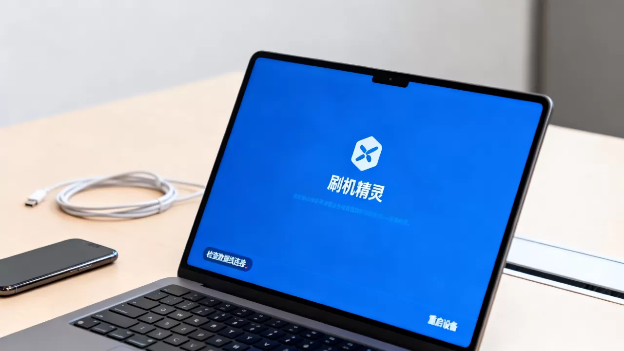 刷机精灵蓝屏怎么办，刷机精灵蓝屏