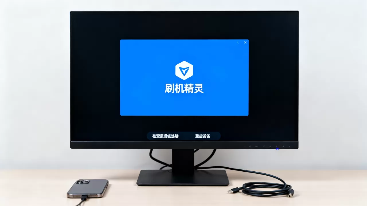 刷机精灵蓝屏怎么办，刷机精灵蓝屏
