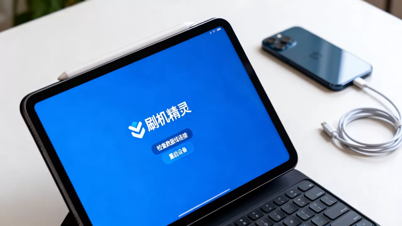 刷机精灵蓝屏怎么办，刷机精灵蓝屏