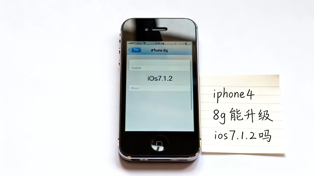 iphone4 8g能升级ios7.1.2吗，iphone4 8g
