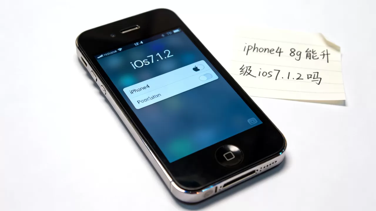 iphone4 8g能升级ios7.1.2吗，iphone4 8g
