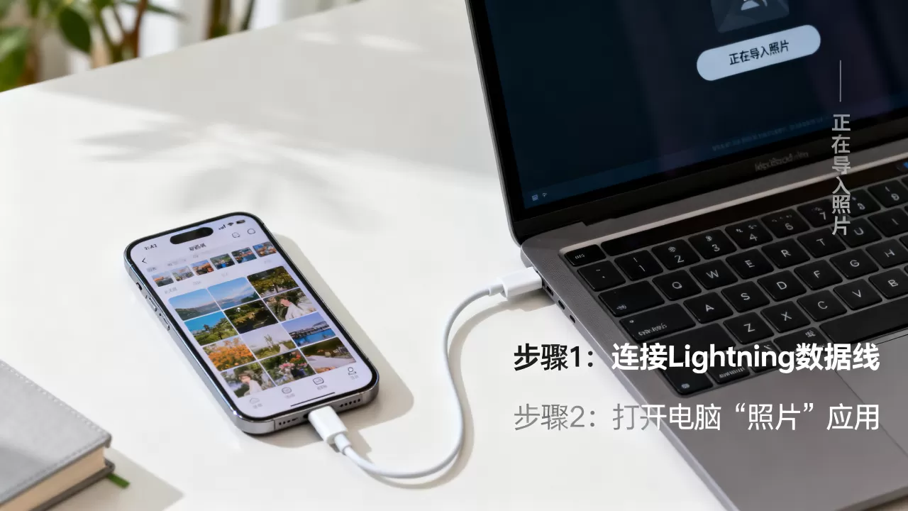 如何将iphone里的照片导入电脑，iphone照片导入电脑方法