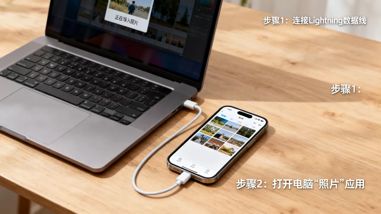 如何将iphone里的照片导入电脑，iphone照片导入电脑方法