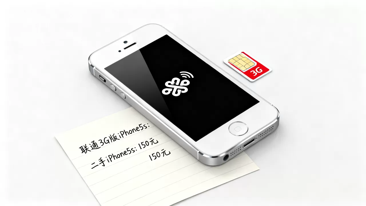 iphone5s版联通3g多少钱，iphone5s二手价格