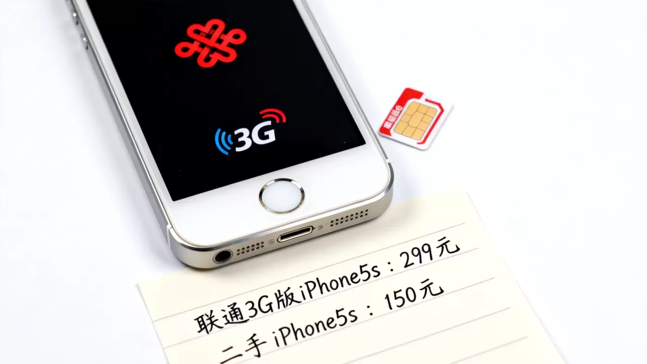 iphone5s版联通3g多少钱，iphone5s二手价格