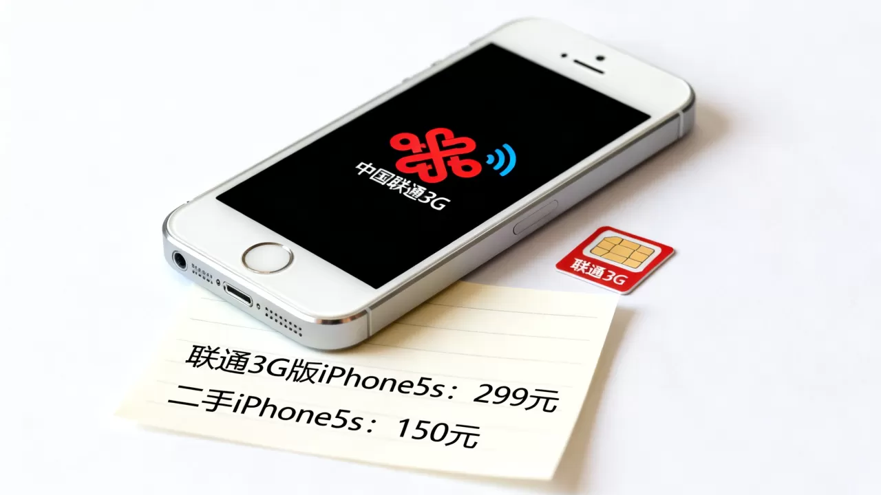 iphone5s版联通3g多少钱，iphone5s二手价格