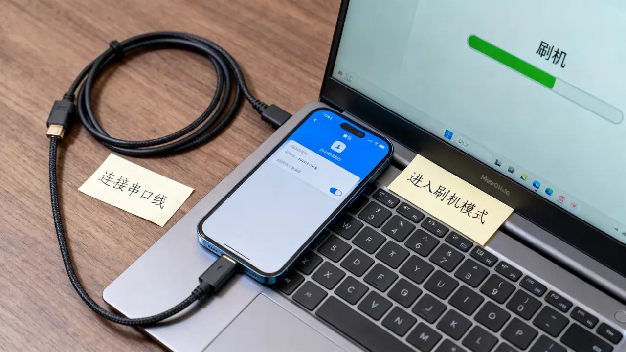 串口手机刷机失败怎么办？串口刷机教程