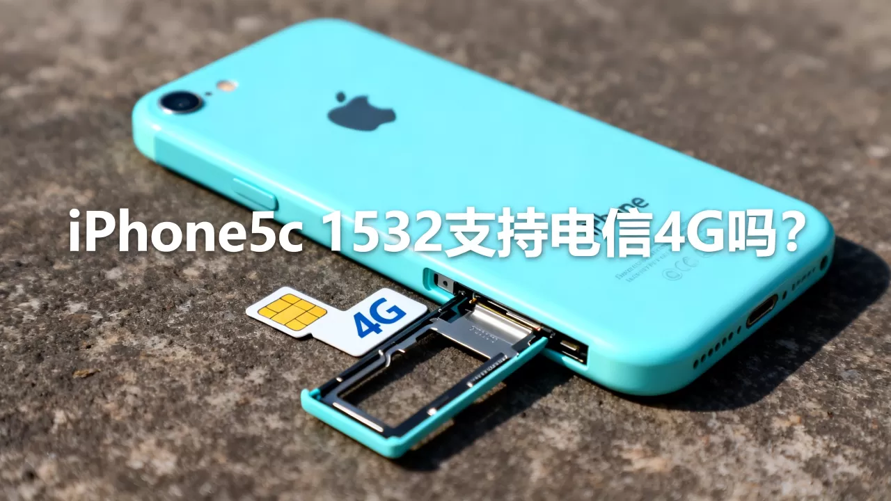 iphone5c 1532电信4g能用吗，iphone5c电信4g